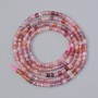 Tourmaline Beads Faceted Cubes 2.5 mm