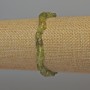 Chrysoprase chip bracelet, 6-8x6 mm chips, length 18 cm, stretch