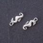 Seahorse Pendant Silver 16mm