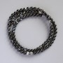 Agate Beads – Smooth Round Balls, Natural Stone, 4–4.5 mm, 39 cm on Thread