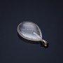 Crystal Drop Pendant 2.5 x 1.7 cm (±)